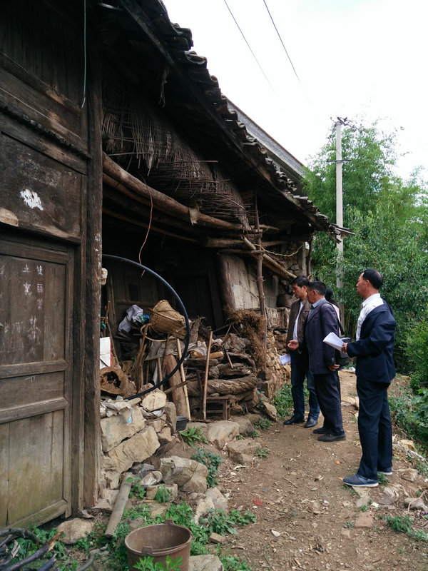 宣威市疾控中心到挂包帮村开展回访核查工作