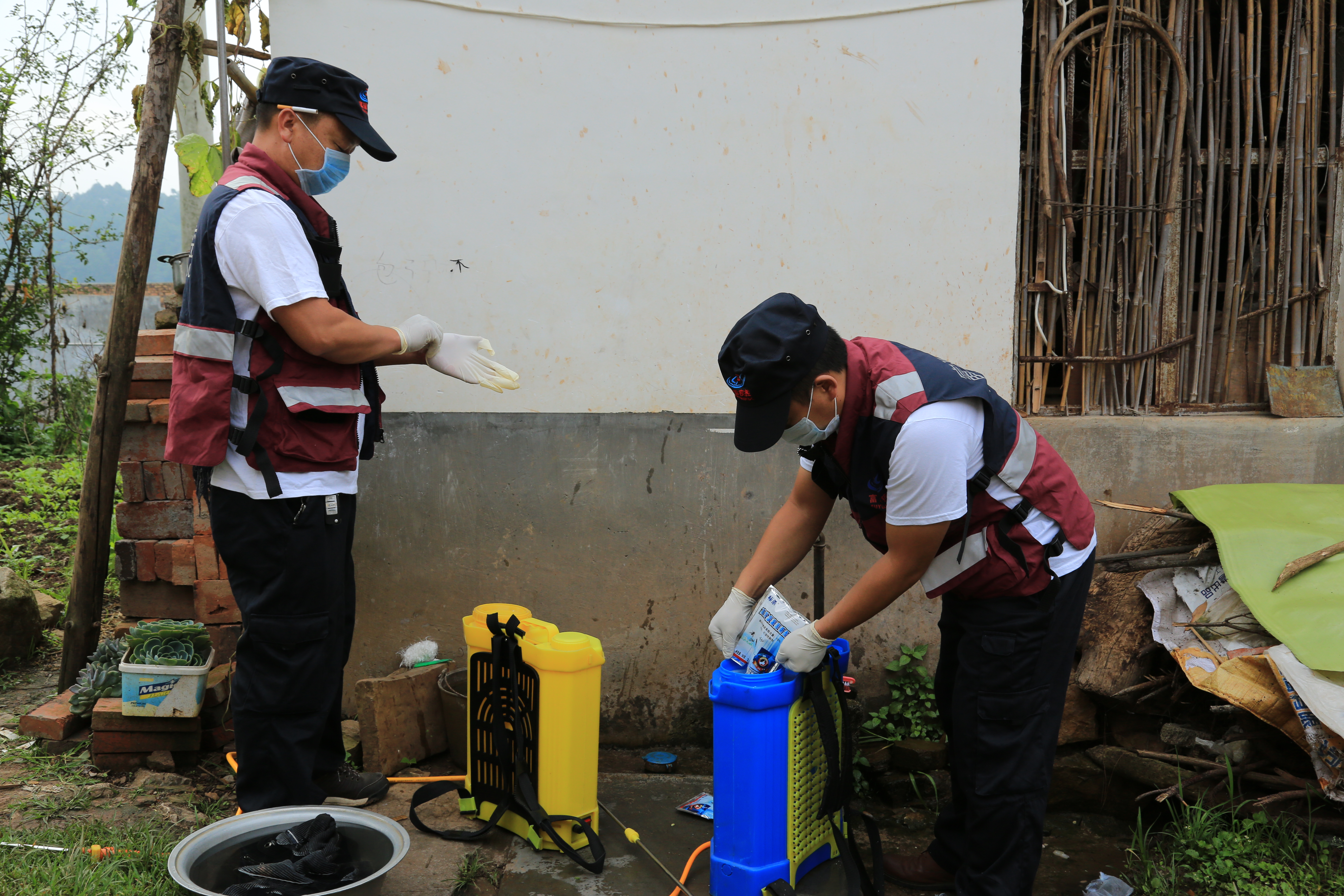 富源县疾病预防控制中心开展突发公共卫生应急实弹演练