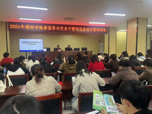 瑞丽市第四周期社区健康倡导与行为干预项目工作顺利启动