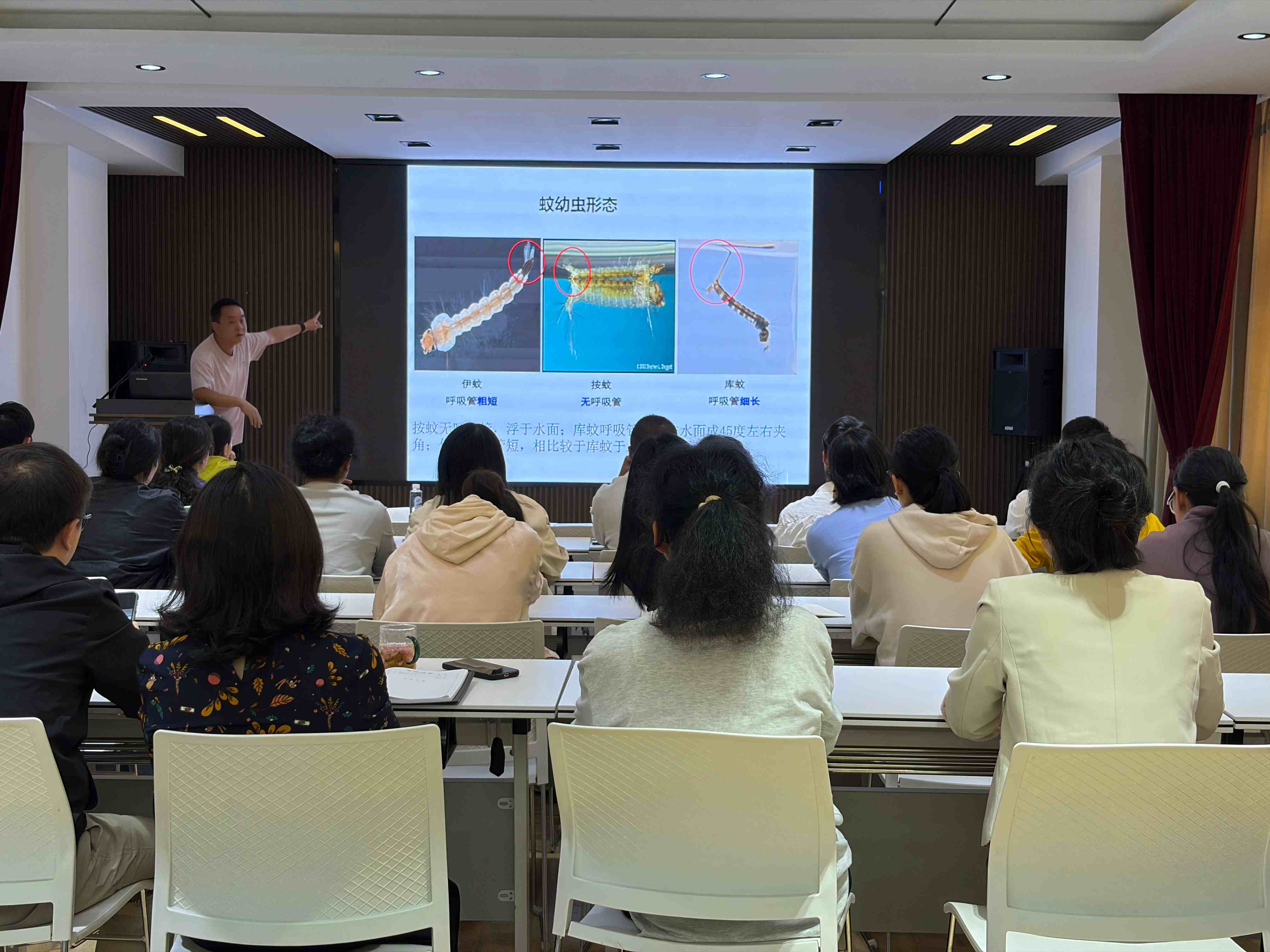 临沧市疾控中心举办登革热媒介伊蚊 监测技能培训