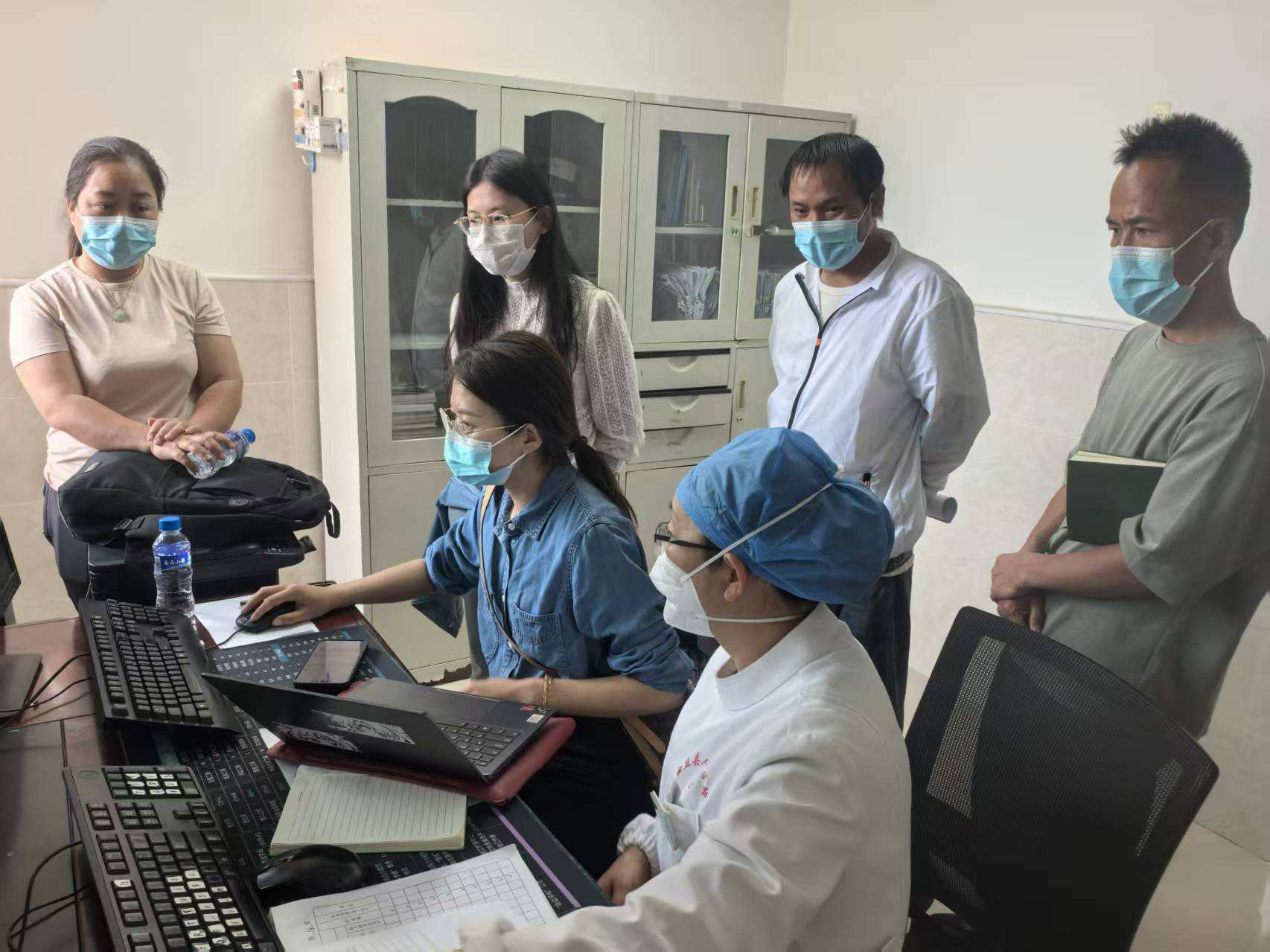 普洱市疾控中心到西盟县开展结核病防治现场工作指导