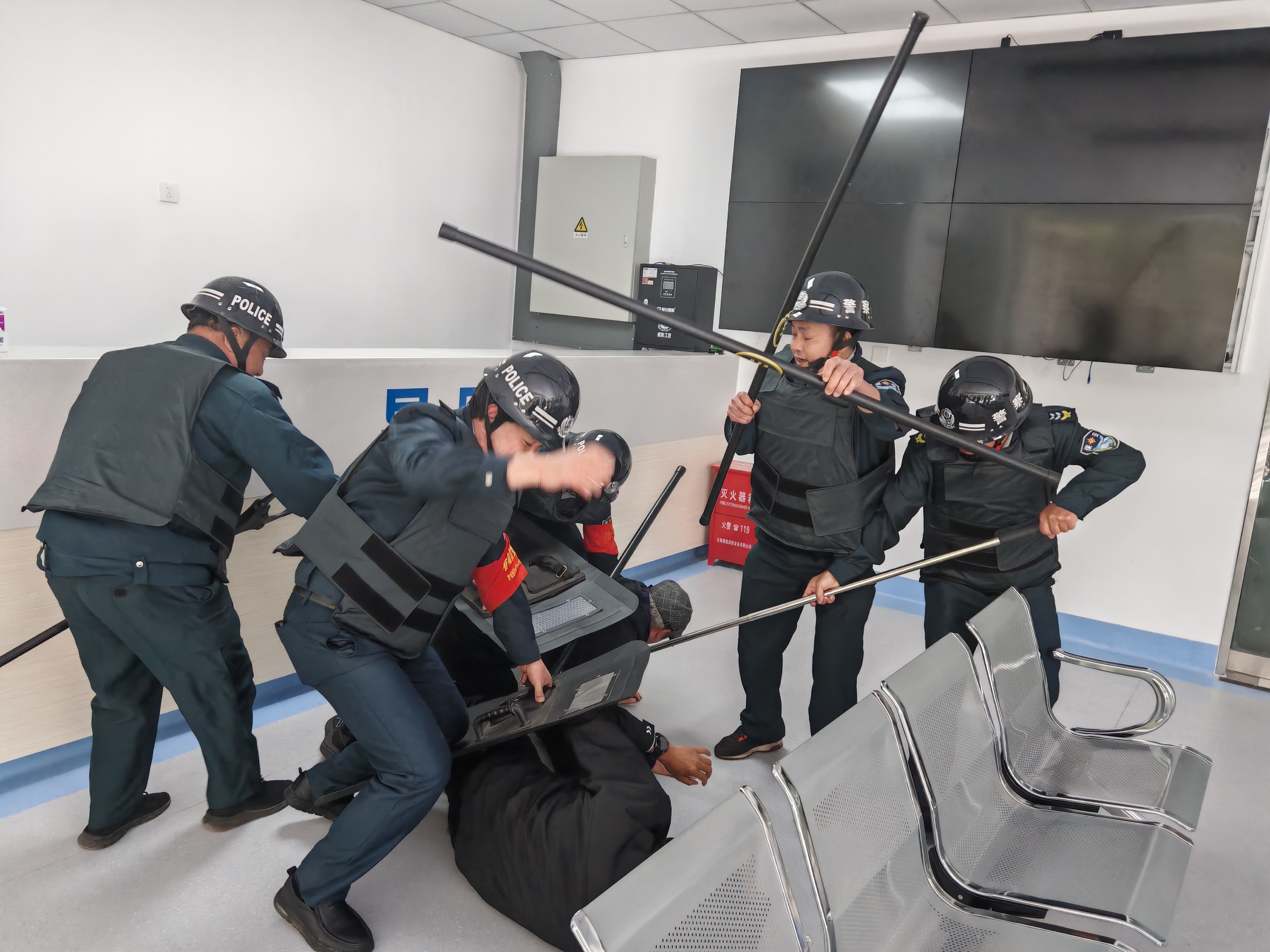 云南省疾控中心（云南省预科院）开展防范反恐怖培训演练