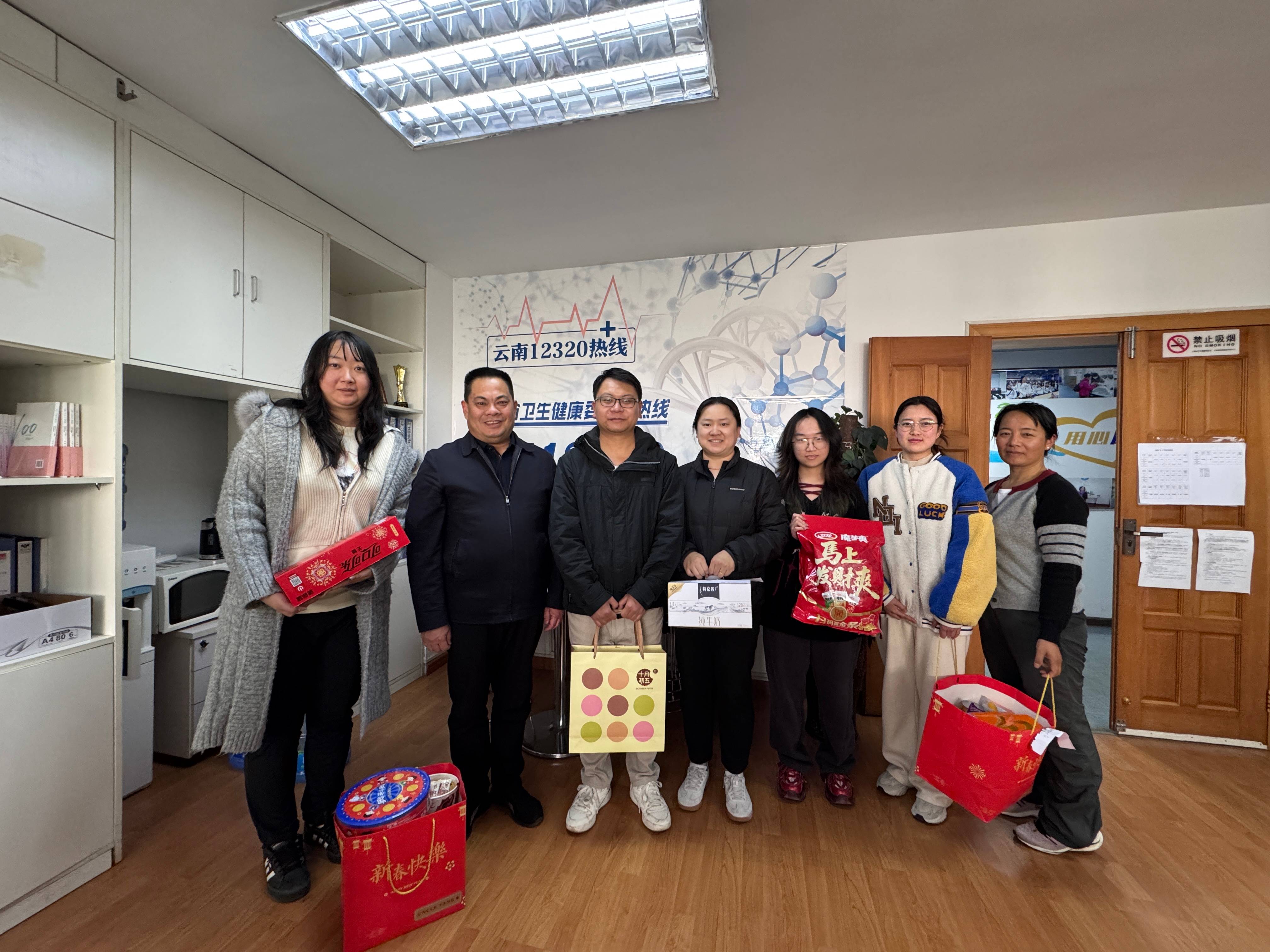 云南省疾控中心(云南预科院)开展2月份暨春节前的安全生产检查