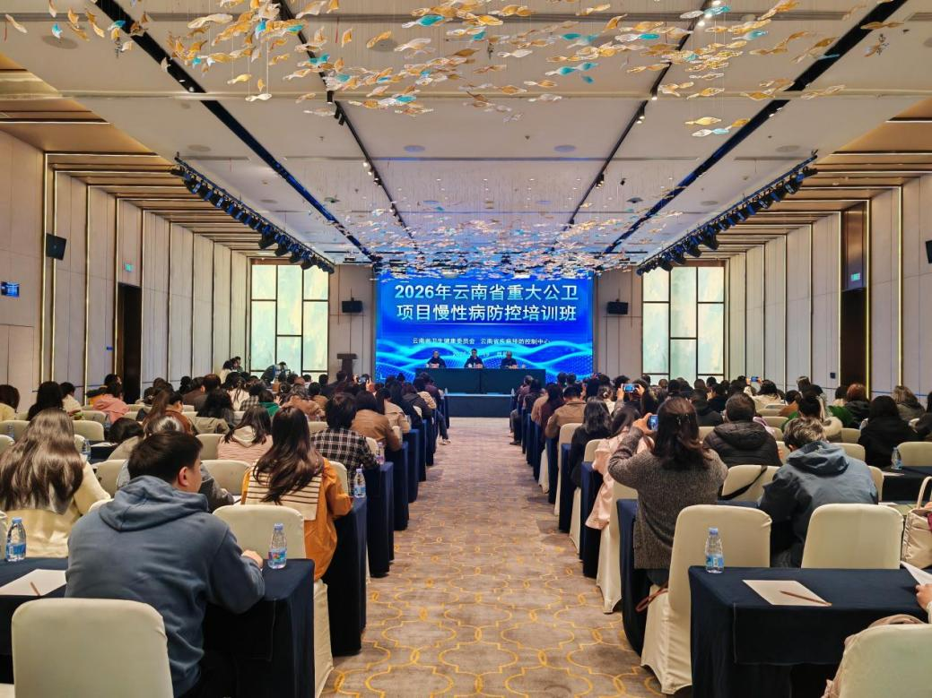 2026年云南省重大公卫项目慢性病防控培训班 成功举办