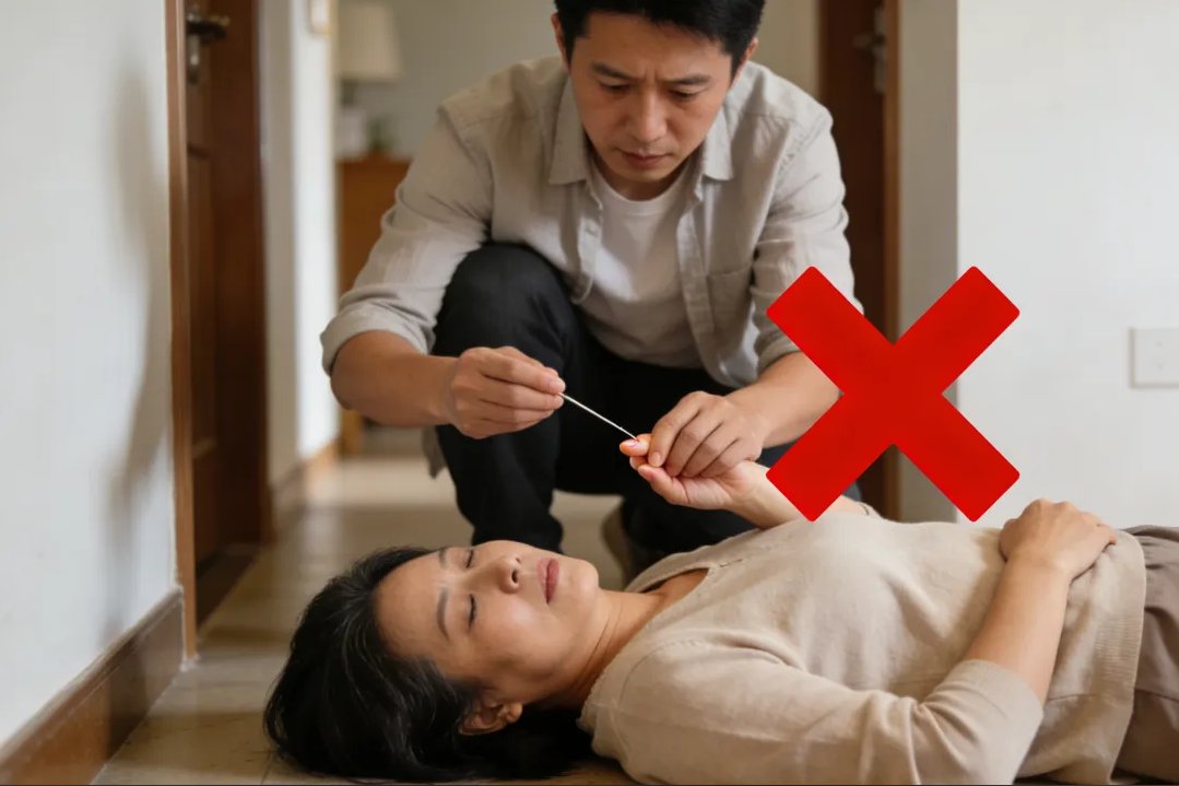 家人突发中风?黄金急救这样做,为送医抢时间!!