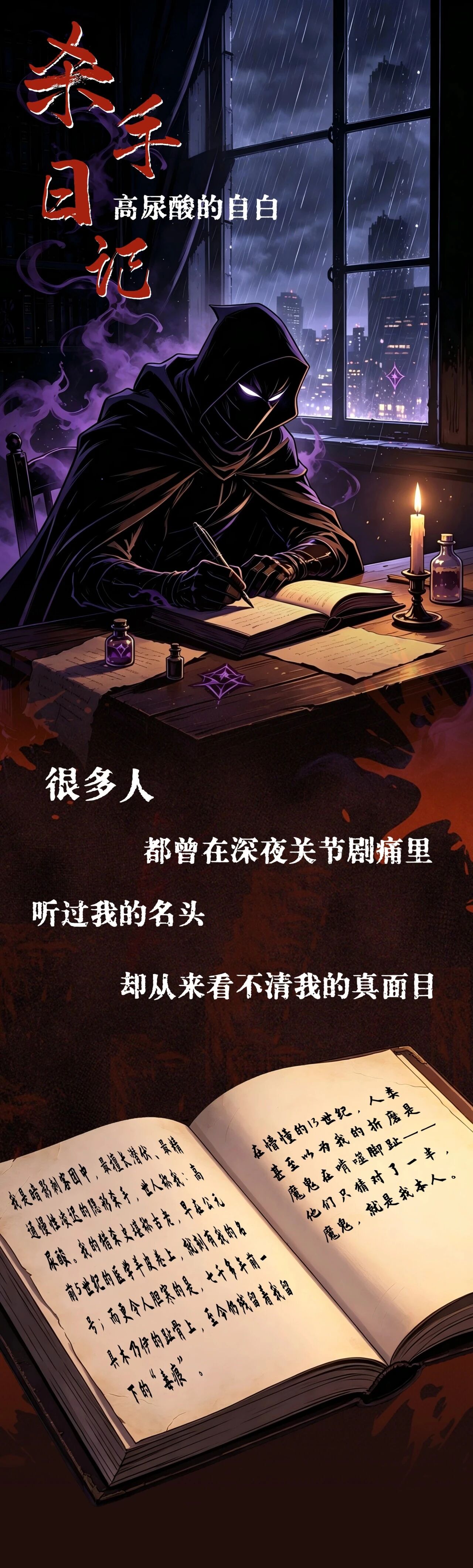 那个深夜让你痛不欲生的“杀手”，终于开口了