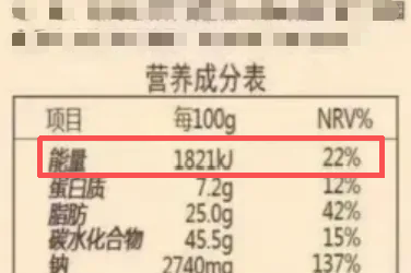 食品包装背面的小表格,你有认真看过吗?手把手教你看懂这张表,购物少踩坑→